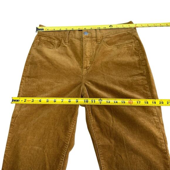 J. Crew Factory Corduroy full-length essential straight pant Brown 29 Academia - Picture 8 of 10